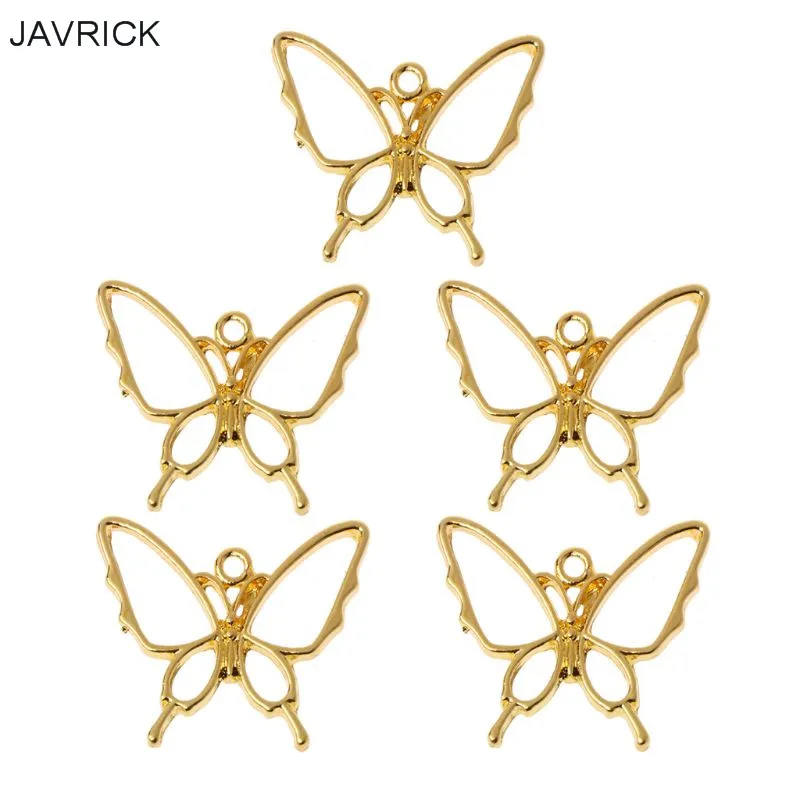 5Pcs Butterfly Resin Blank Frame Pendants Bezel Cabochon Setting Jewelry Making | Украшения и аксессуары