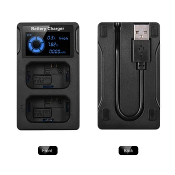 

Andoer USB Quick Camera Battery Charger for Nikon EN-EL14/EN-EL15/Sony FW50/NP-FZ100/Canon LP-E8/LP-E6/LP-E10/LP-E17 Batteries