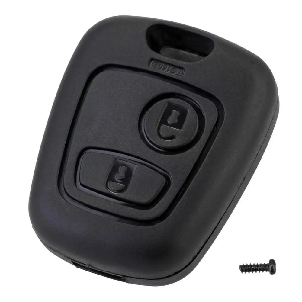 Key Case 2 Button Car Key Fob Case Shell for C1 C2 C3 C4 307 107 207 407