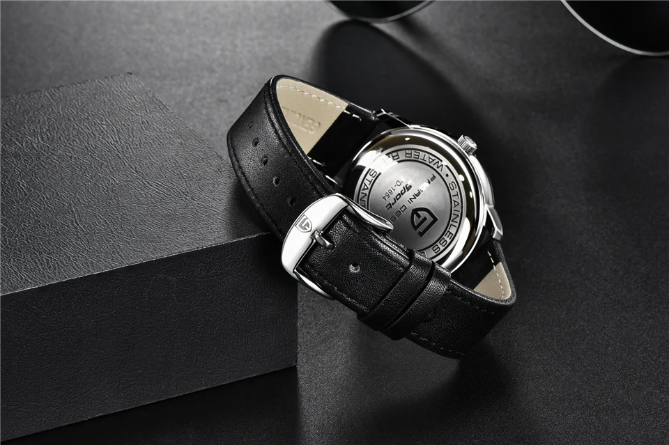 Relogio Masculino, дизайн PAGANI, водонепроницаемые Модные Бизнес часы, мужские золотые, черные, серебряные кварцевые наручные часы, мужские часы, Saat