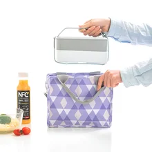 Портативная сумка для хранения детских бутылок, водонепроницаемый термоизоляционный для продуктов, сумки с принтом для пикника, термо, горячие квадратные сумки для обедов