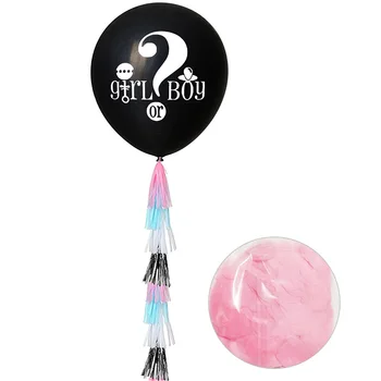 

Reusable Decorations Boy Or Girl Supplies Accessories Gender Reveal Kit Birthday Set Photo Props Baby Shower Pregnancy Party