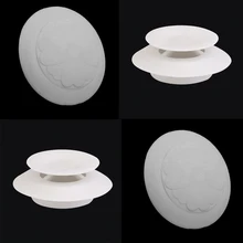 Белый резиновый заглушка Pop Up стопор блок для кухни ванной дренажа, упаковка из 4