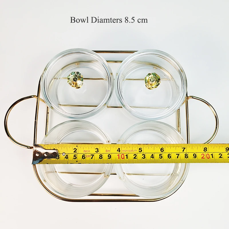 Nordic Fruit Dessert Snacks Serving Platter Glasses Bowl With Lid Party Candy Nuts Salad Dishes Plate Cake Food Kitchen Plate