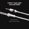 FDBRO 16 Cores Silver Plated Earphone Upgrade Wire Headphone Cable 2.5/3.5/4.4mm With MMCX IE80 IM 2Pin 0.78mm A2DC Cable ► Photo 2/6