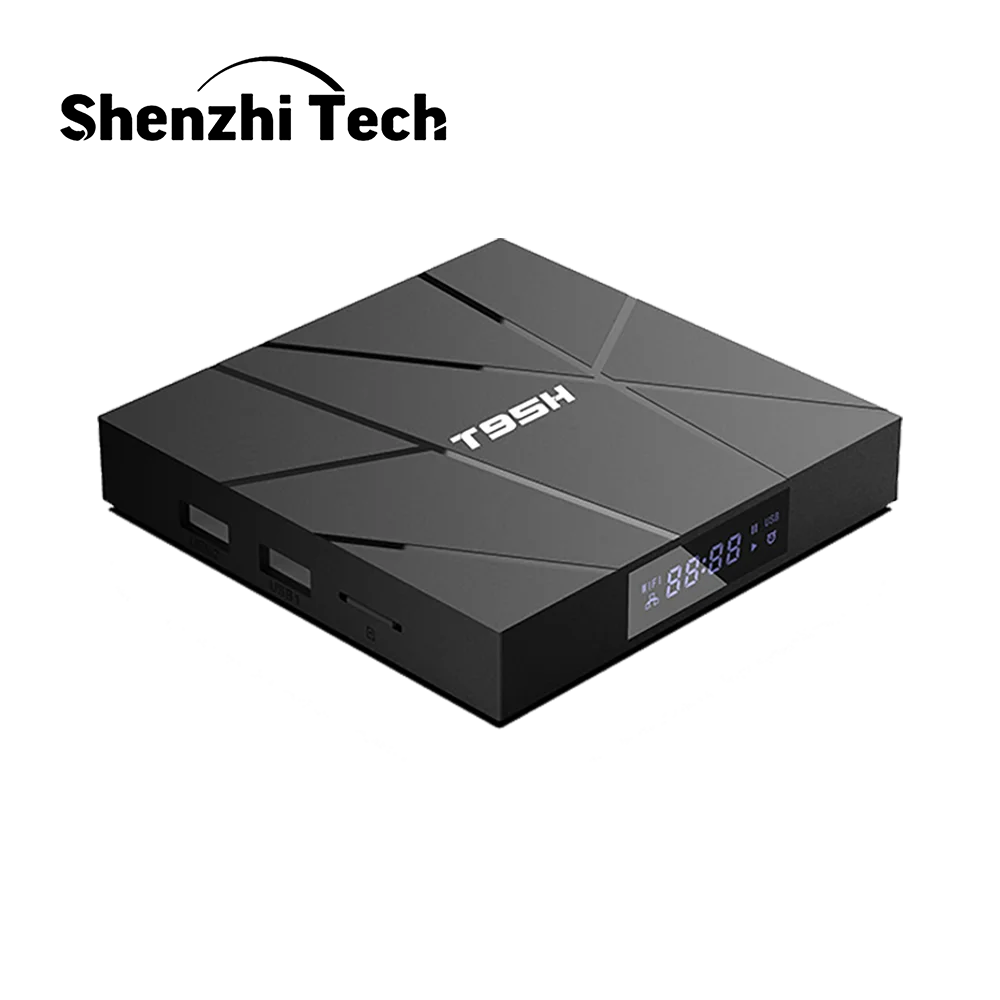 

2020 Smart TV Box Android 10.0 Allwinner H616 DDR3 4GB RAM 64GB ROM Set-Top Receiver T95H 6K with 2.4G/ 5G WIFI Media Player