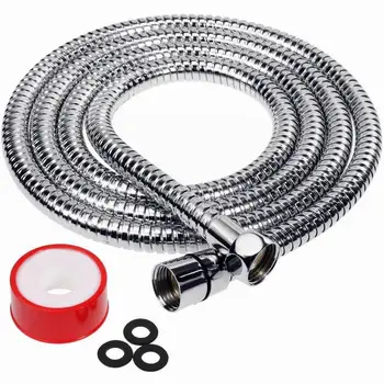 

Bathroom Accessories 2 M Shower Hose Stainless Steel Bathroom Heater Water Head Pipe Shower Head Accessories Bathroom Set Showe