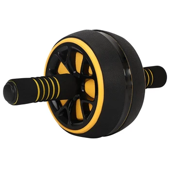 

Back Workout Gym Arms With Knee Mat Exercise Wheel Belly Core Mute Fitness Equipment Muscle Training Portable Abdominal Roller