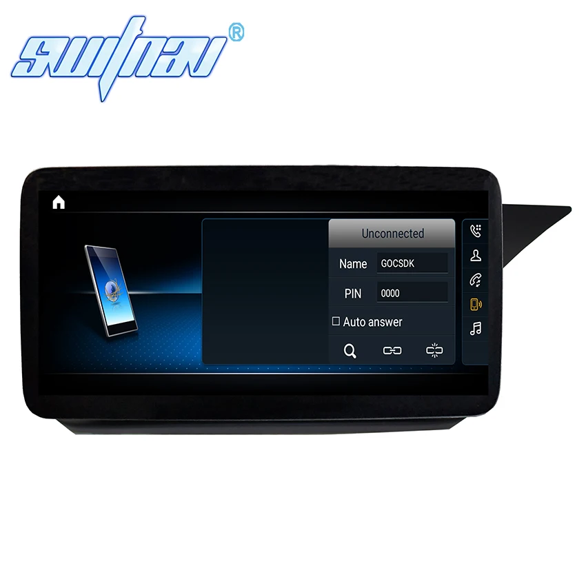 Автомобильный dvd-плеер SWITNAV Qualcomm Android 9,0 для Benz E class 2 дверного купе C207 A207 автомобильный аудио gps 4G монитор(правый Привод