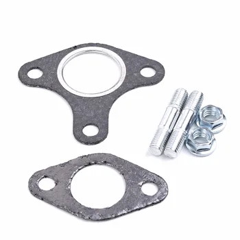

6pcs Muffler Exhaust Gasket Bolt Nuts Kit For Honda GX390 GX340 GX270 GX240 Lawn Mower Replacement Spare Parts