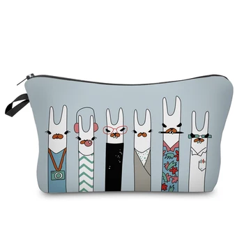 

Lady Cosmetic Bag Animal Printed Storage Travel Bag Small Makeup Bag Cute Storage Bag Child Gift Bags Hot Sale Fashion