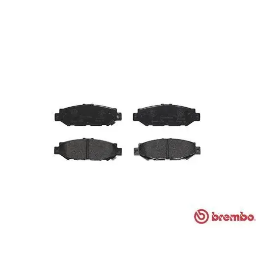Колодки дисковые з.\ Lexus GS 300/430 93/LS 400 94-00 BREMBO P83