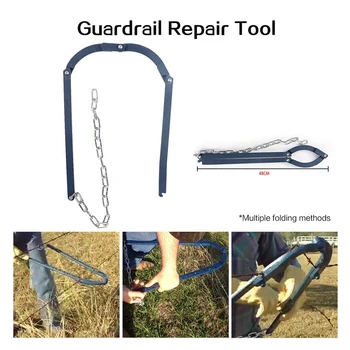 

Garden Chain Repair Tool Multi Folding Methods Big Clip Home Wire Fence Repair Tool Fence Holder Manual Patch