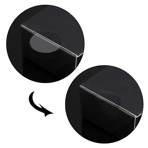 200-500Pcs Transparent Self-adhesive Sealing Stickers 2CM2.5CM3CM Round Transparent Gift Packaging Seal Labels - Image 4