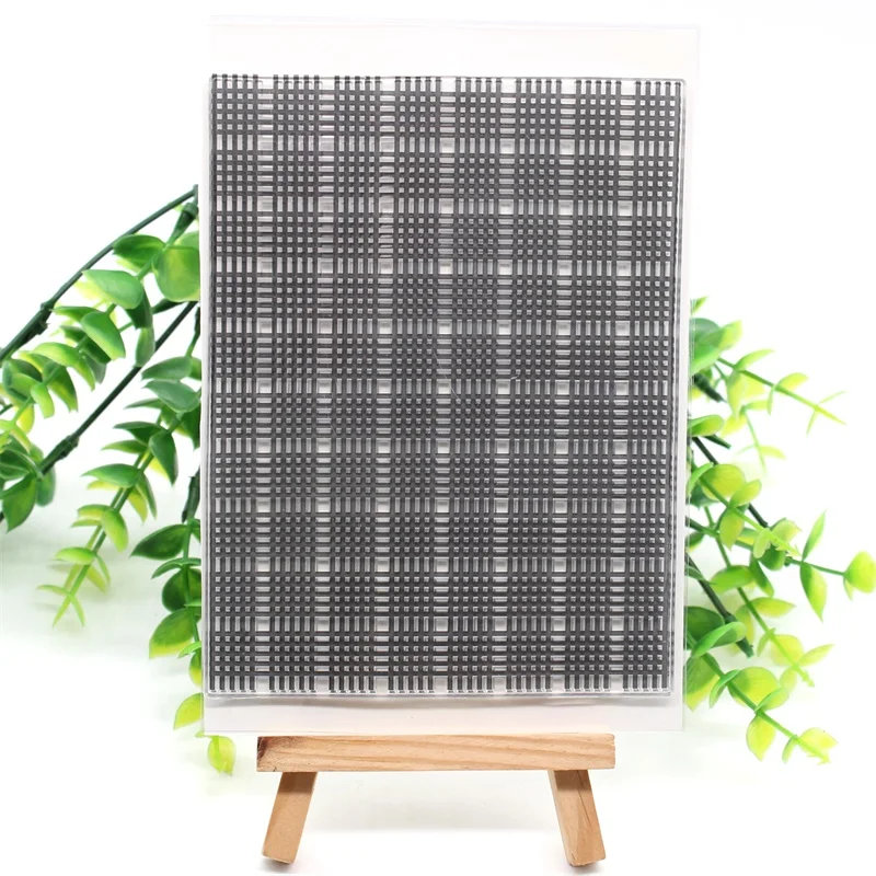 Stamp 2 YPP ремесло Gingham фон прозрачный силиконовый штамп/печать для DIY Скрапбукинг/фотоальбом декоративная печать - Цвет: Stamp 2