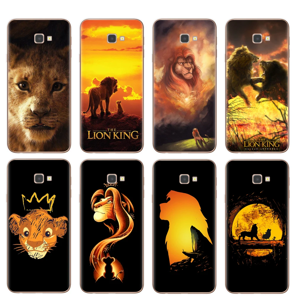 

Luxury Lion King nala simba timon Phone Case For Samsung J3 J5 J7 2016 2017 J4 J6 Plus 2018 Note 8 9 10 Pro Cover Coque Fundas