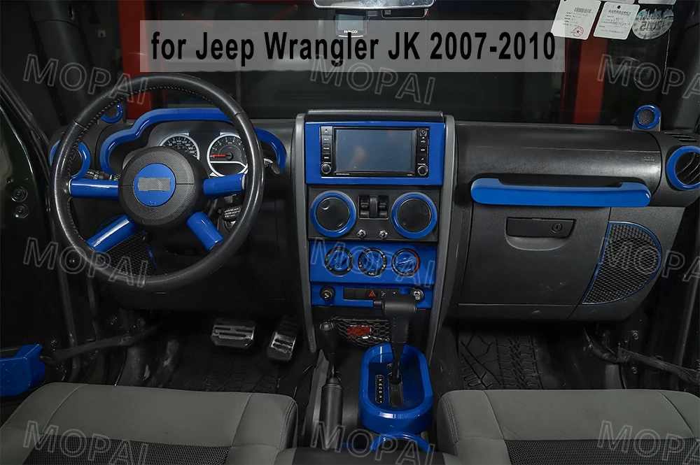MOPAI, автомобильные наклейки для Jeep Wrangler JK 2007-2010, украшение интерьера автомобиля, аксессуары для Jeep Wrangler JK 2007 2008 2009 2010