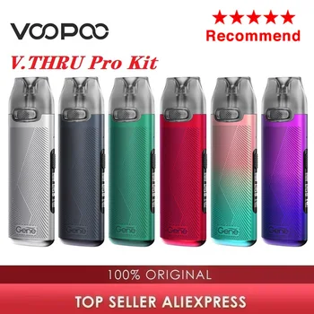 

Original VOOPOO V.THRU Pro Pod Vape Kit 900mAh Battery 3ml V THRU Pro Cartridge 0.7ohm/1.2ohm Coil E-cig Vapor vs Drag X/ OSMALL