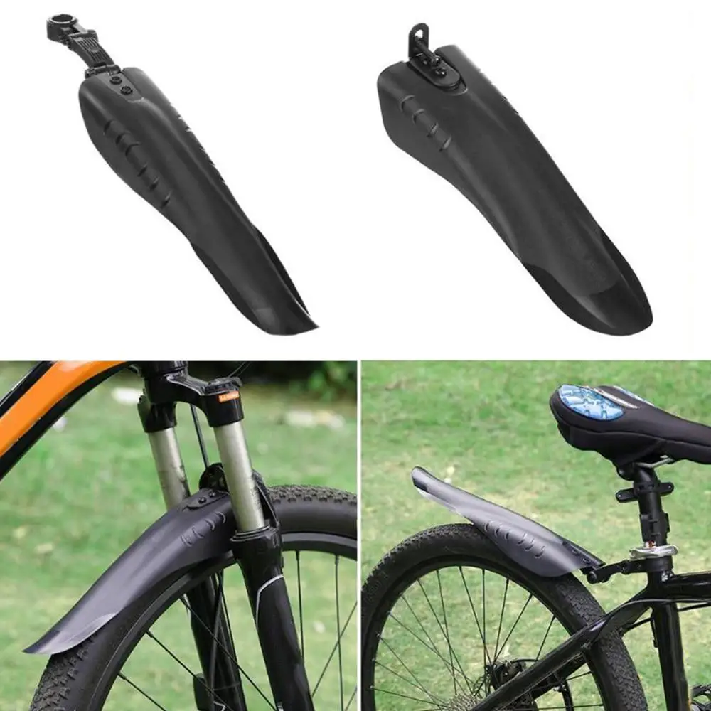 High Quality Bicycle Mudguards Set Mountain Bike Front Rear Fenders Bicycle Mud Guard Wings Bicycle Front Rear Fenders afbeelding