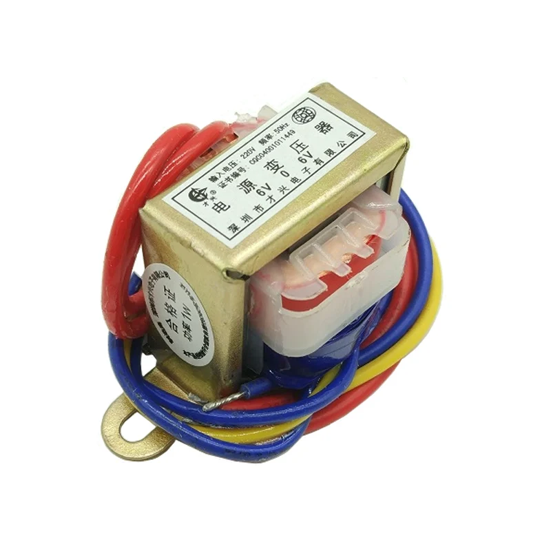 Power Transformer EI28 AC 6V-24V Output 1W Copper Core