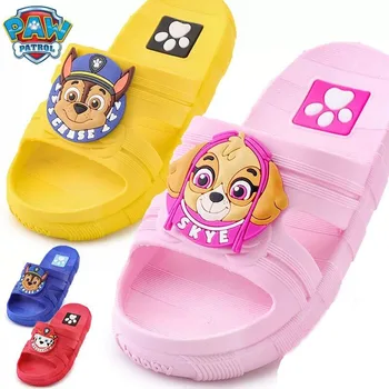

1pairs 2020 new Genuine paw patrol Puppy Patrol KIDS SUMMER SLIPPER shoes Patrulla Canina Toy Children toy Doll high quality