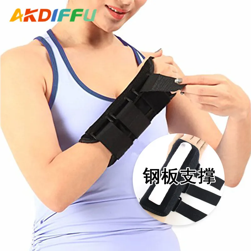 

Customizable Steel Plate Support Fixed Wrist Protection Fracture Sprain Sport Ware Bracer