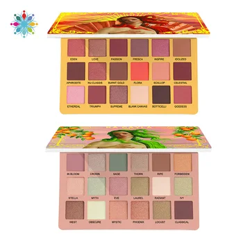 

18 Color EVA Eyeshadow Pallete Matte Shimmer Eyeshadow Waterproof Long-lasting Makeup Eyeshadow Palette Cosmetics
