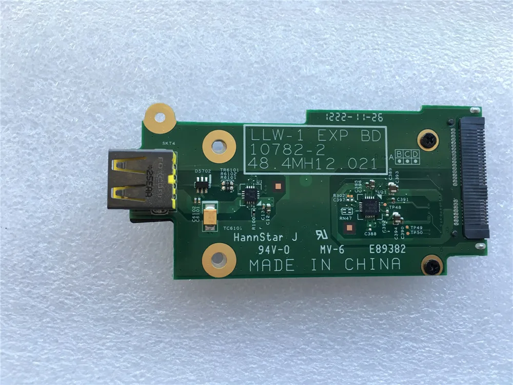 

yourui For Lenovo ThinkPad Edge E520 E420 Card Reader Board USB 48.4MH12.011