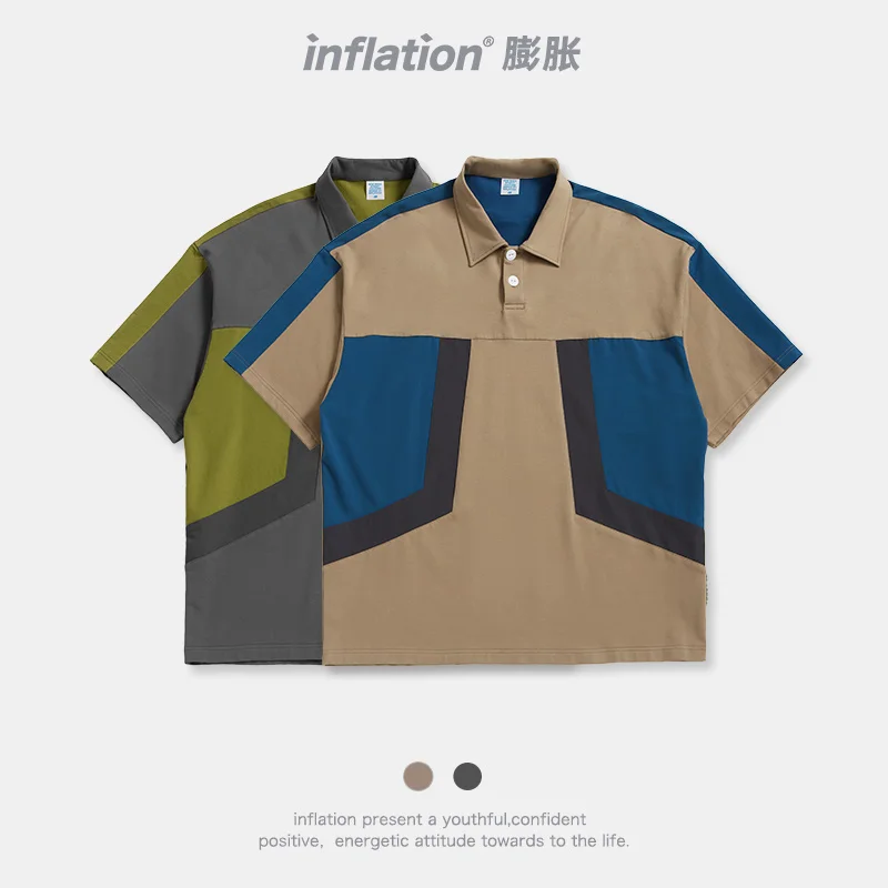 INFLATION Korean Style Oversized Polo 