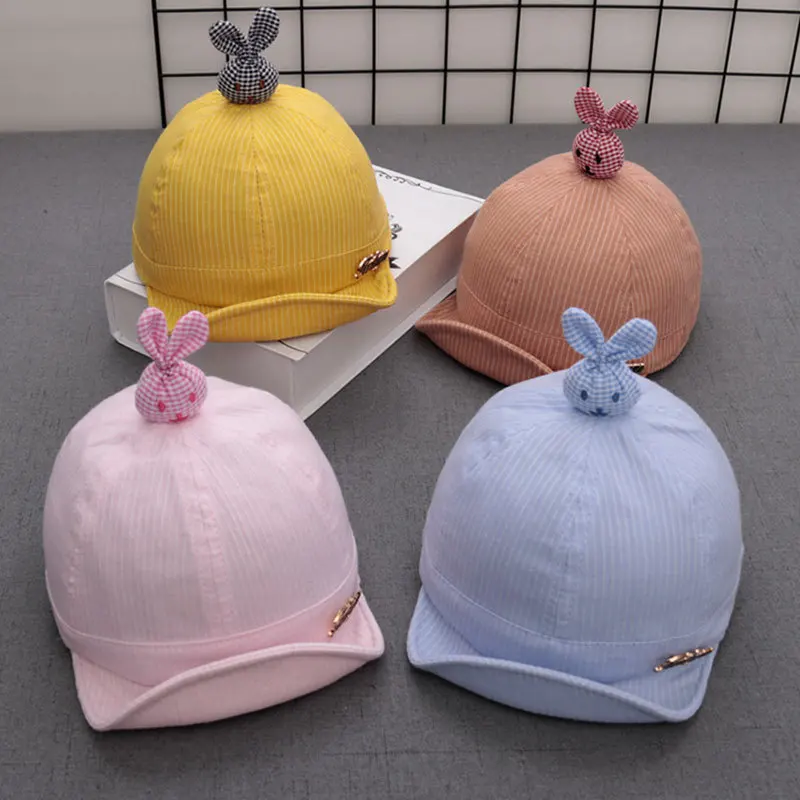 

Fashion Baby Hat 6-12 Months Baseball Cap Spring And Autumn 1-2-Year-Old BOY'S Baby Girls Brim Hat Fashion Topee