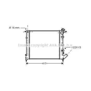 

Radiator cooling system manual \ Renault Clio I 1.1 V 90-95 AV