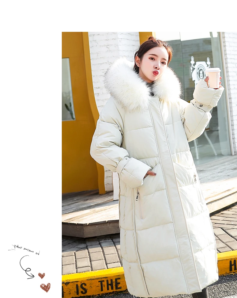 X-Long Модная тонкая женская зимняя куртка с хлопковой подкладкой, теплое плотное Женское пальто, длинные пальто, парка, женские куртки, Новое поступление