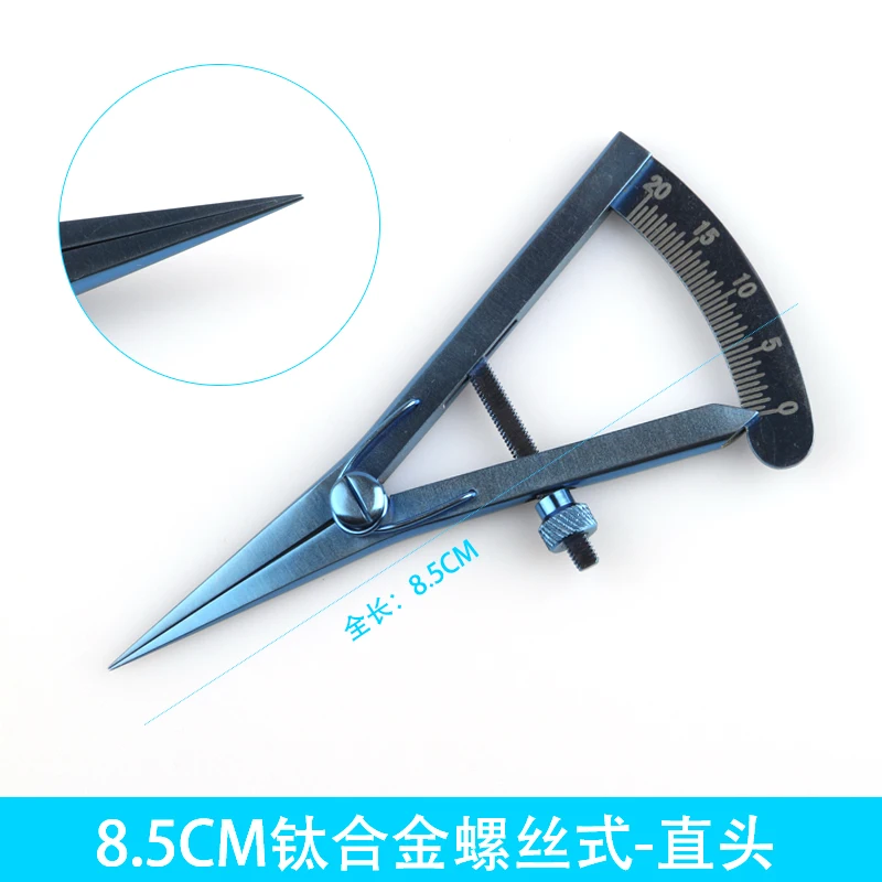 Titanium /Stainless steel 20mm Castroviejo Caliper Ophthalmic Surgical Instrument ophthalmic tool surgical instruments ophthalmic calipers