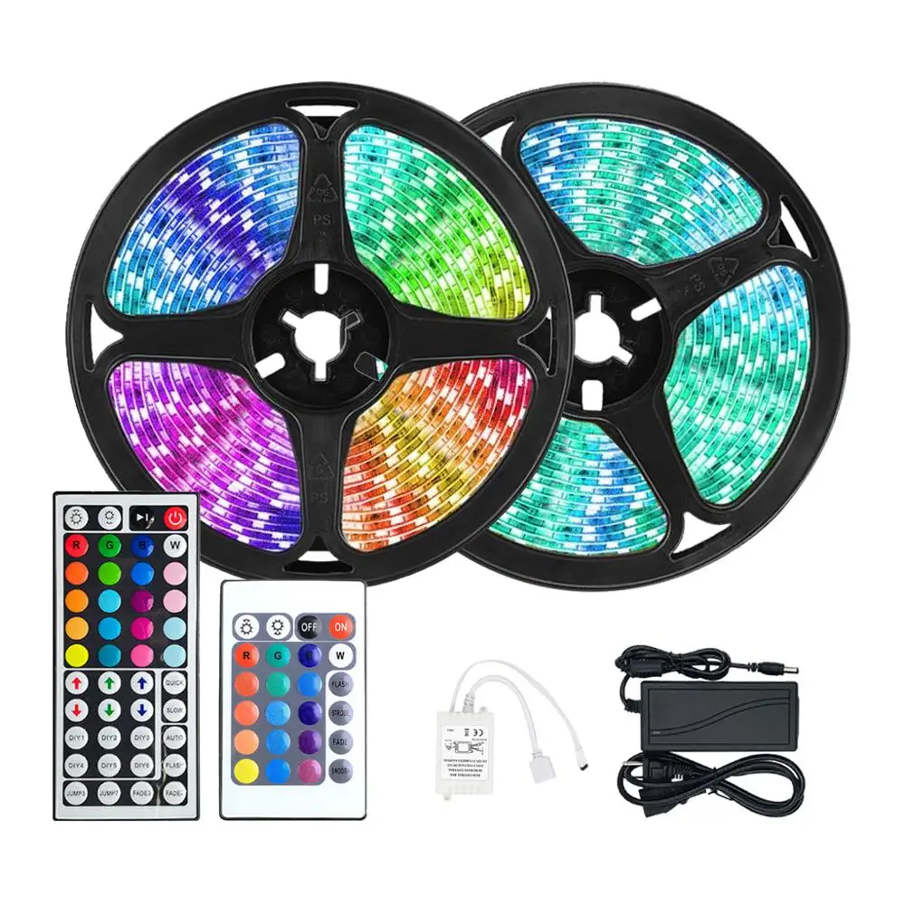 Светодиодная ленсветильник 5 м водонепроницаемая светодиодная лента 5050 RGB SMD 2835