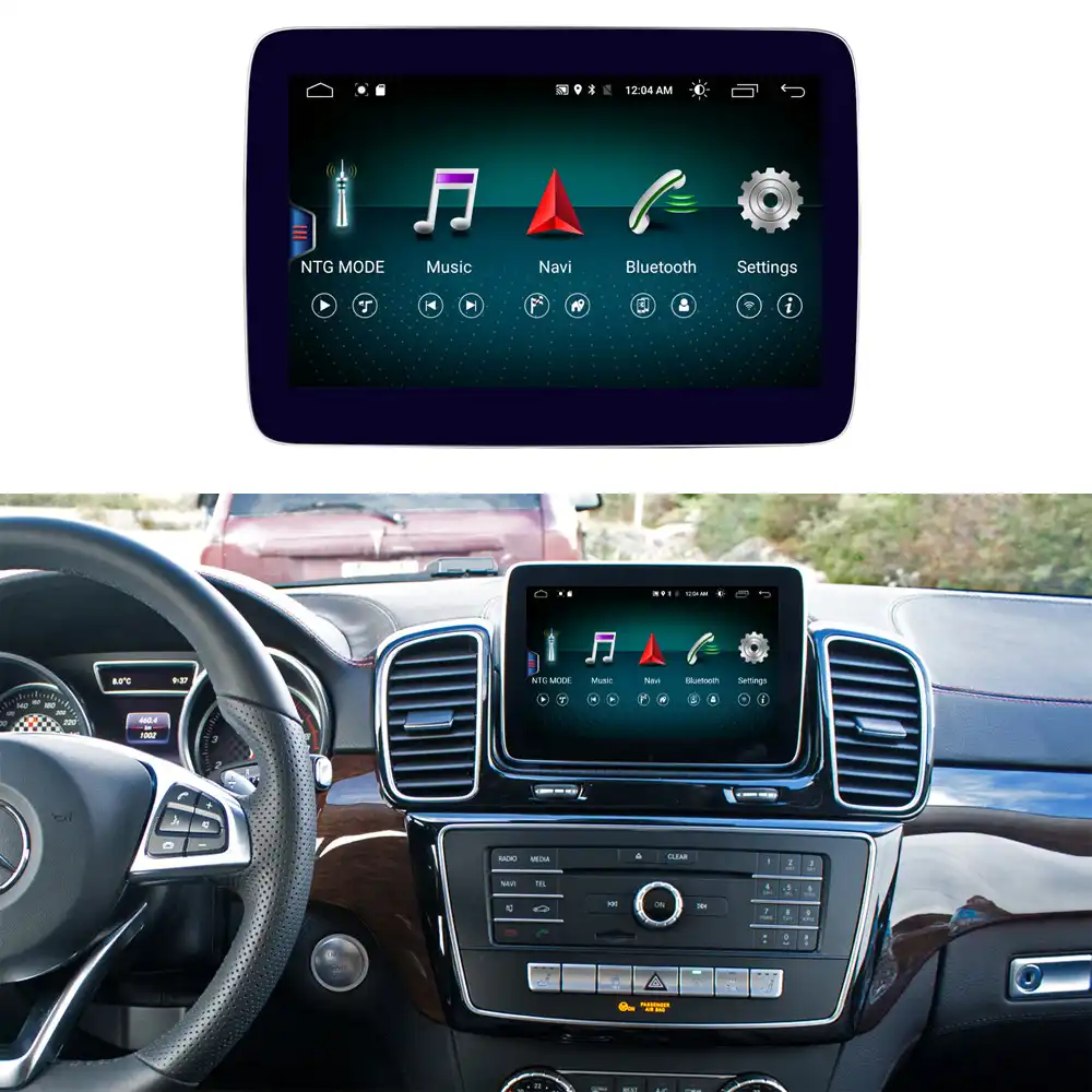 8.4 inch 4+64G Android Display for Mercedes Benz ML GL W166 X166 Car Radio  Screen GPS Navigation Bluetooth Head UP Touch Screen|Car Monitors| -  AliExpress