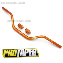 Руль 1-1/" Мотокросс Мотоцикл комплект для руля черный Регулируемый жир бар зажимы для Pro Taper KTM CRF KLX