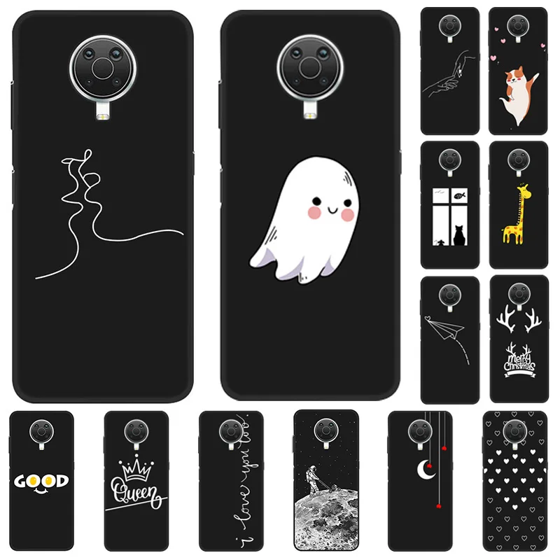 Sleek Black Silicone Soft Back Cover