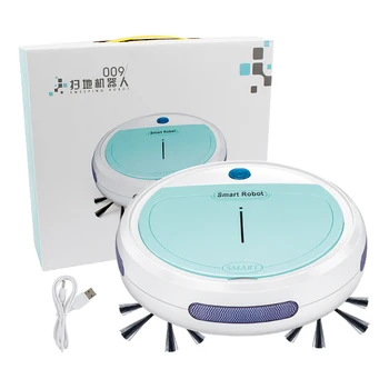 

Rechargeable Smart Vacuum Cleaners Robot 4 in 1 3200pa USB Auto Smart Sweeping Dry Wet Mop UV Sterilizer Strong Suction Sweeper