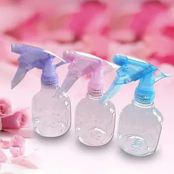 

250ML Portable Plastic Spray Bottle Transparent Makeup Moisture Atomizer Pot Fine Mist Sprayer Bottles Hair Hairdressing Tools