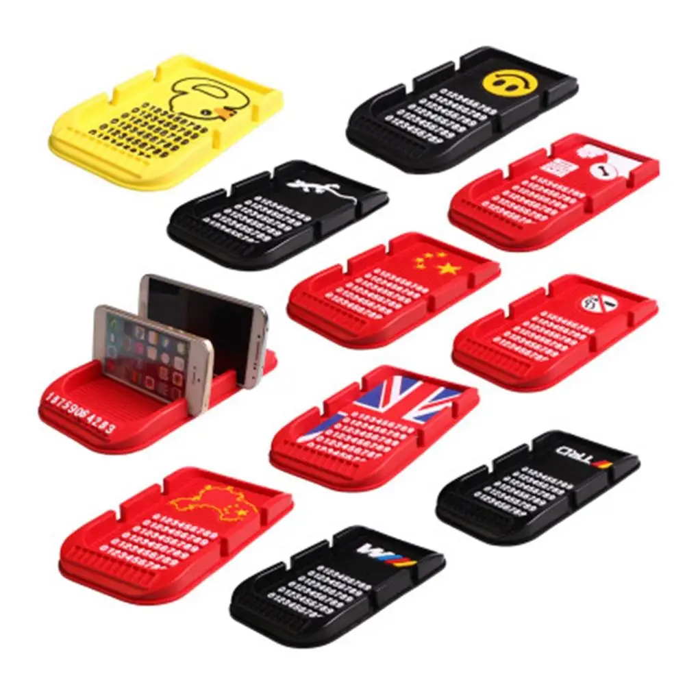 

Car Phone Holder Universal Anti-slip Dashboard Car Pad Mat Car Phone Mount Mobile Navigation Bracket