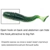 T Tail Soft Fishing Tackle/Lure Carp Bass Trout 5Pcs Salt Smell Worms Grubs Artificial/Silicone Bait For Fishing/ Jig Wobblers ► Photo 2/6