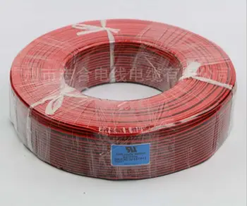 

2 core 18/20/22/24/26AWG wire tinned copper red/black UL2468 speaker cable electric wire audio cable amplifier Divider