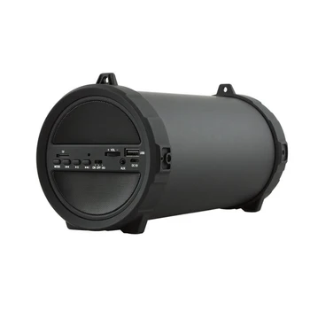 

Wireless Deep Bass Bluetooth Outdoor Speaker Power Bank 10W Big Power HiFi Portable USB Stereo Subwoofer Sound Box Matte Black