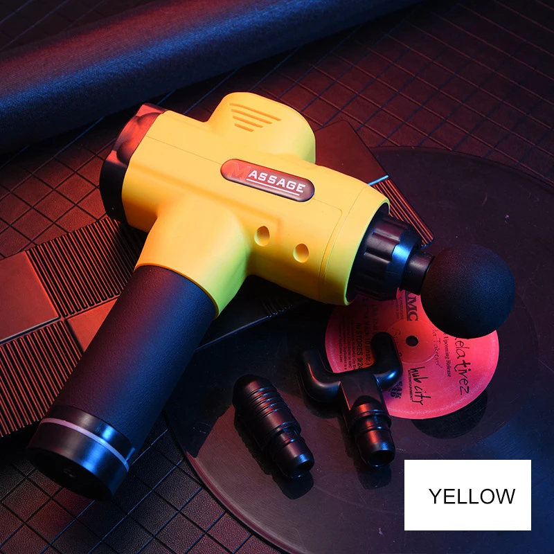 Massage Gun Low Noise Muscle Pain Management After Training Exercising Body Relaxation Slimming Shaping Pain Relief 3