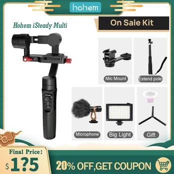 

Hohem iSteady Multi 3-Axis Handheld Gimbal Micro single Stabilizer for Camera Action Gopro 6 7 Smartphone PK Zhiyun Crane M2