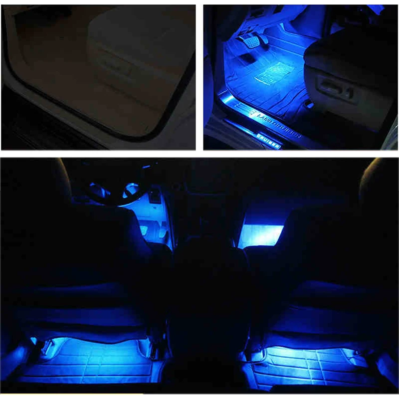 lsrtw2017 car floor LED light for toyota land cruiser 2008 2009 2010 2011 2012 2013 2014 2015 2016 2017 2018 2019 2020 lc200 | Автомобили