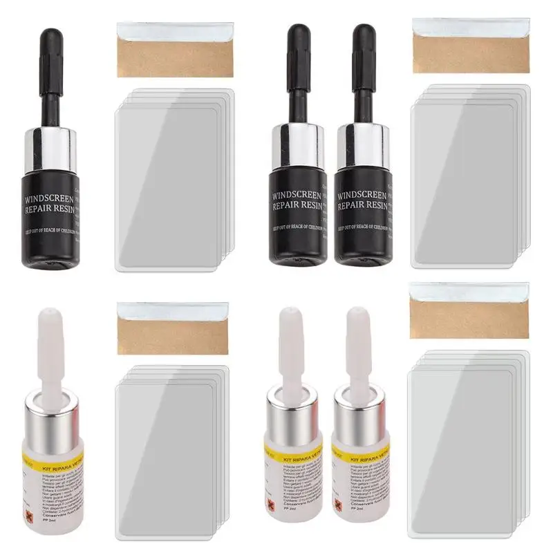 Car Windshield Repair Resin Kit Auto Window Glass Scratch Crack Restore Curing Glue DIY Tools |