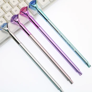 

New color diamond head gel pen creative cute cartoon gel pen children learning gifts stationery office supplies