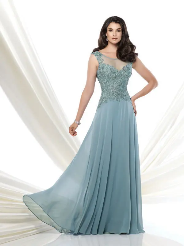 2015 Modieuze Cap Sleeve Lange Chiffon Moeder Van De Bruid Jurken Floor Lengte Hals Gast Jurken Voor Bruiloften F1934 2015 Modieuze Cap Sleeve Lange Chiffon Moeder Van De Bruid Jurken Floor Lengte Hals Gast Jurken Voor Bruiloften F1934