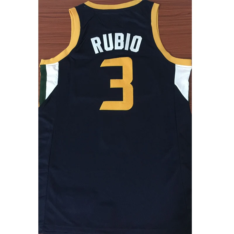 Мужские Молодежные женские баскетбольные майки Donovan Mitchell Ricky Rubio Dwyane Уэйд Горан драгич Энтони Дэвиса Джерси дешево - Цвет: 17